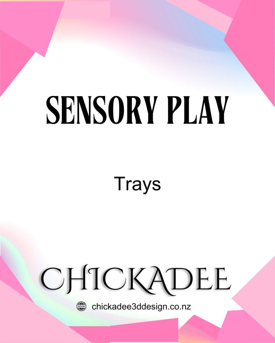 Sensory | Sensory Trays - Chickadee