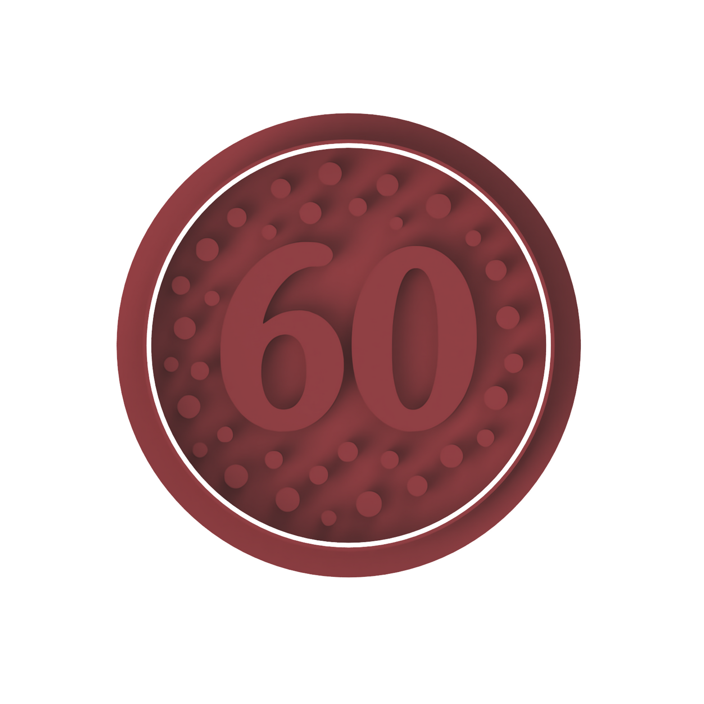 60th stamp only