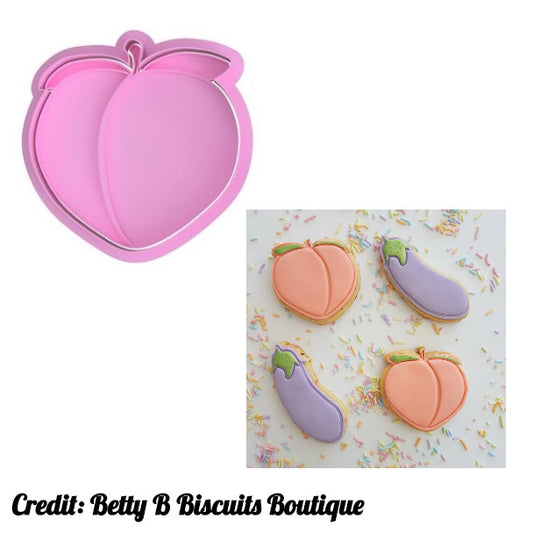 Peach Cutter and stamp
