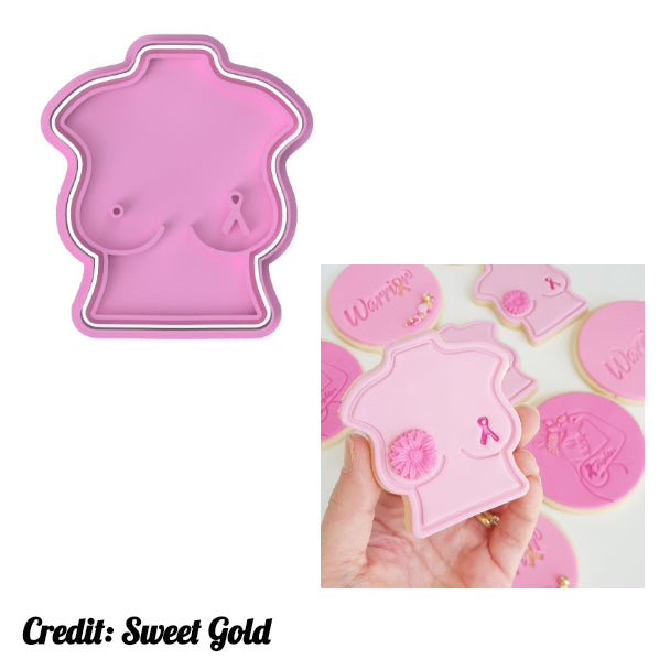 Breast Cancer Cutter and Stamp