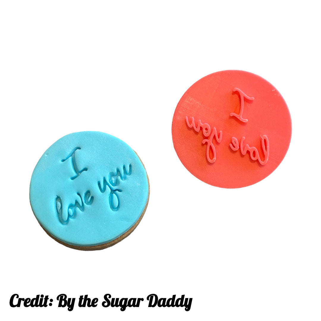 I love you - Stamp only