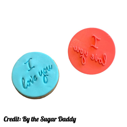 I love you - Stamp only