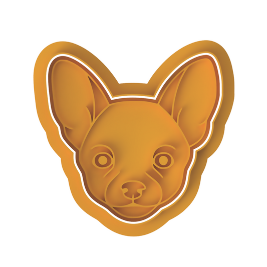 Chihuahua Cutter and stamp