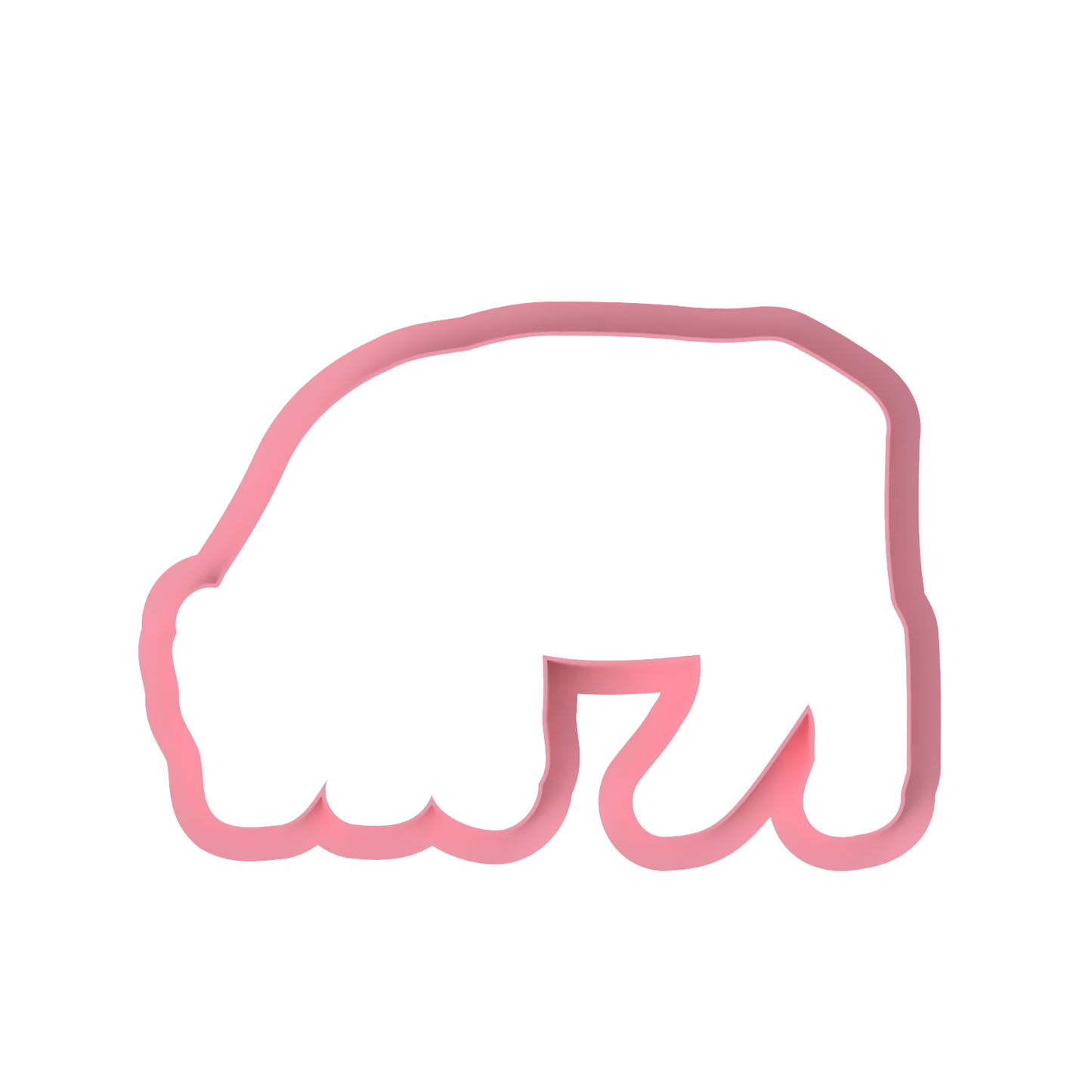 Cow V2 Shape Cutter