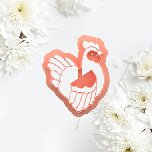 Rooster Cutter and imprint
