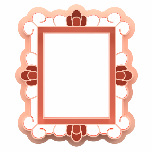 Royal Scroll Rectangle Frame Cutter