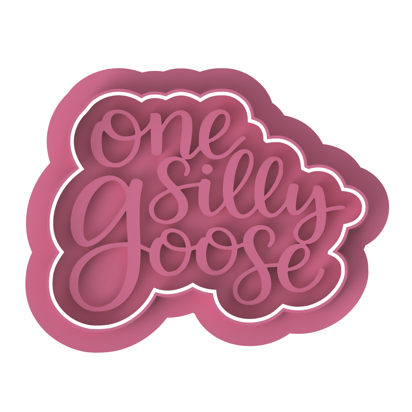 One Silly Goose Cutter and Stamp