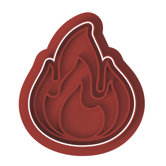 Fire Flame V3 Cutter and stamp