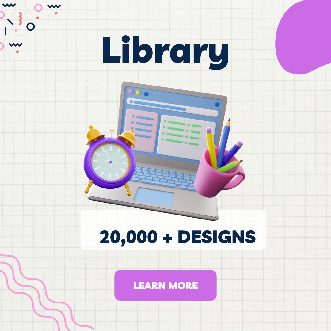 Library Design - Stamp ONLY
