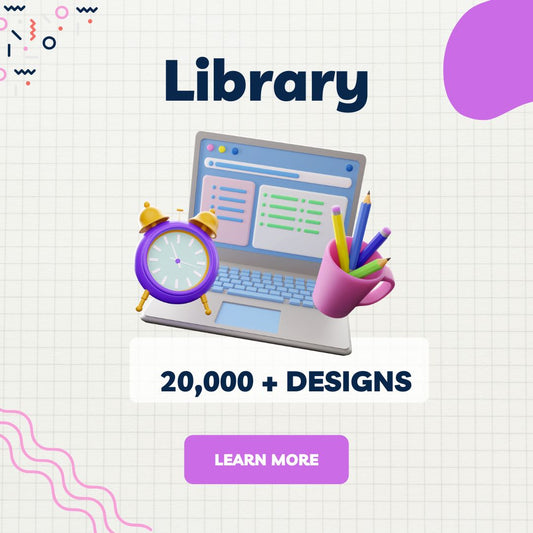 Library Design - CUTTER ONLY