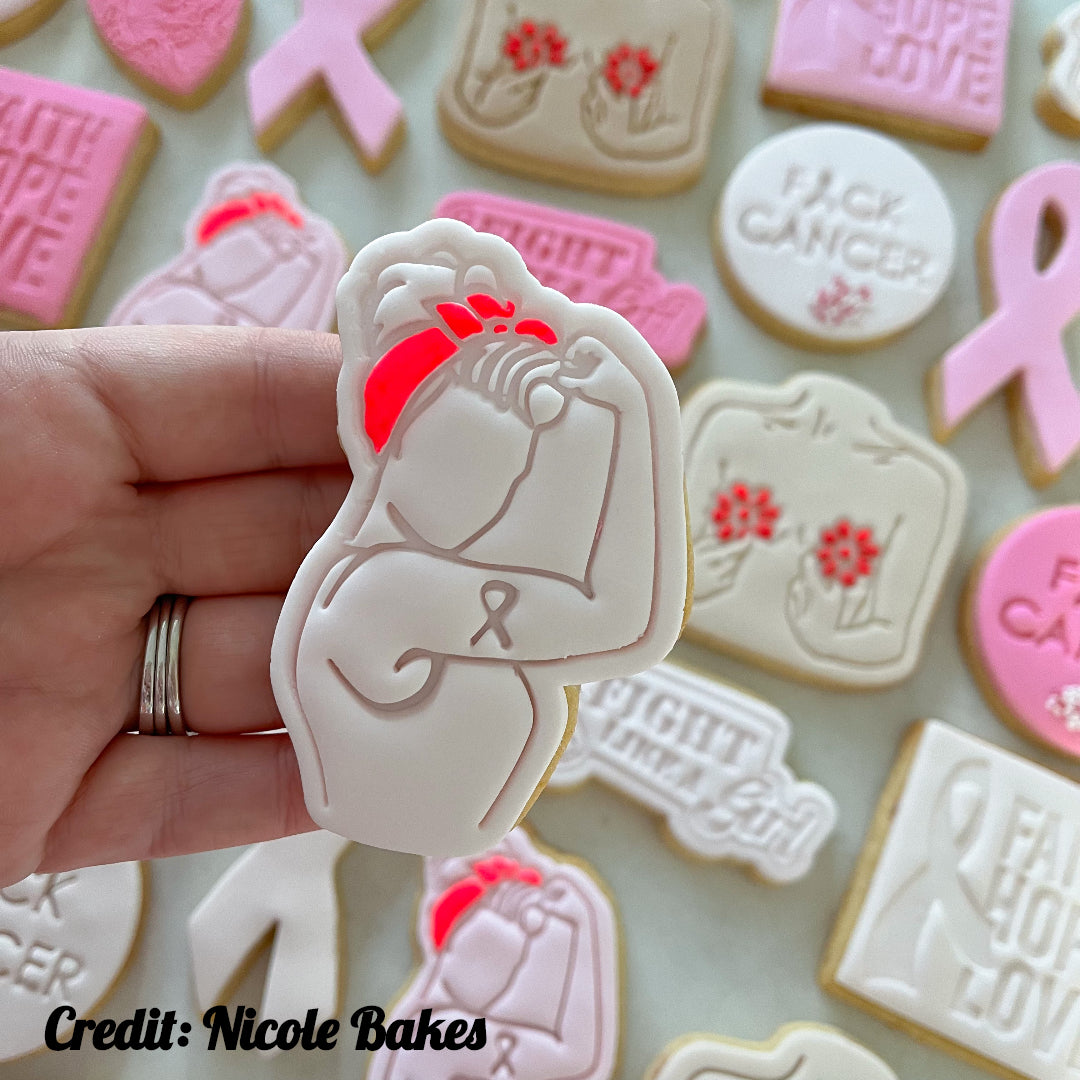 Fight Girl V2 Cutter and Stamp
