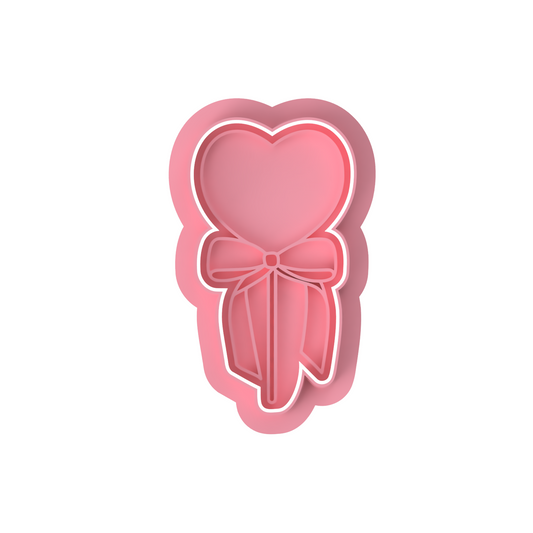 Lollipop Heart shape Cutter and Stamp