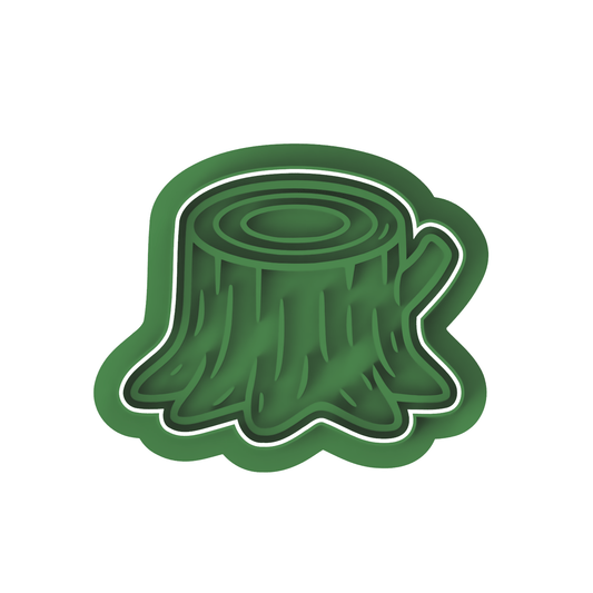 Tree Log Cutter and stamp