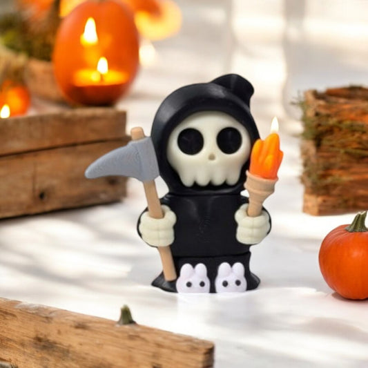 Grim Reaper with Torch - Chickadee