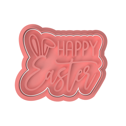 Happy Easter V5 Cutter and Stamp - Chickadee