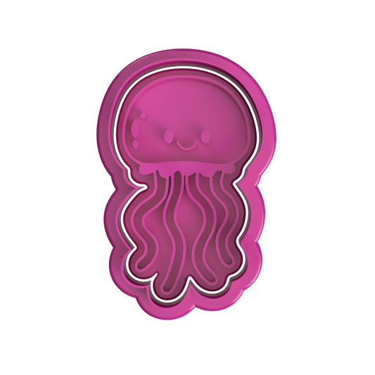 Jelly Fish V1 Cutter and stamp - Chickadee