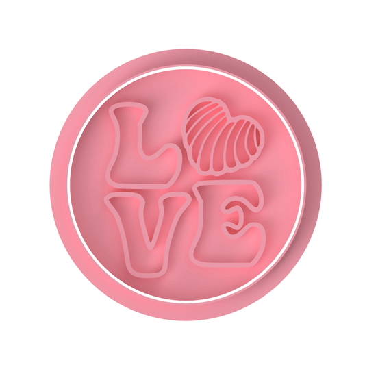 Love V10 Stamp only - Chickadee