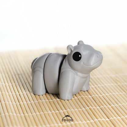 Mini Articulated Animals Land - Small - Chickadee