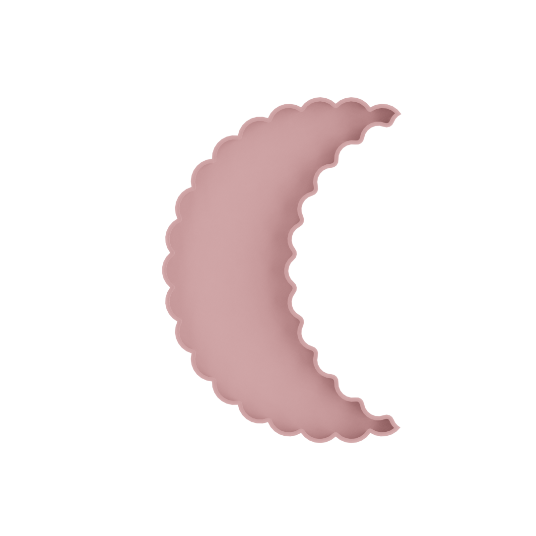 Sensory Crescent Scalloped