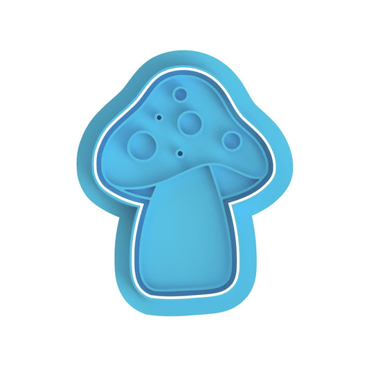 Mushroom V4 Cutter and Stamp - Chickadee