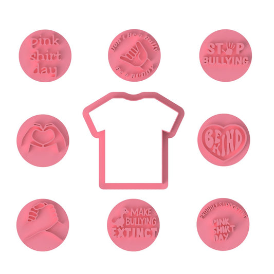 Pink Shirt Day with T-Shirt bundle V1 - Chickadee
