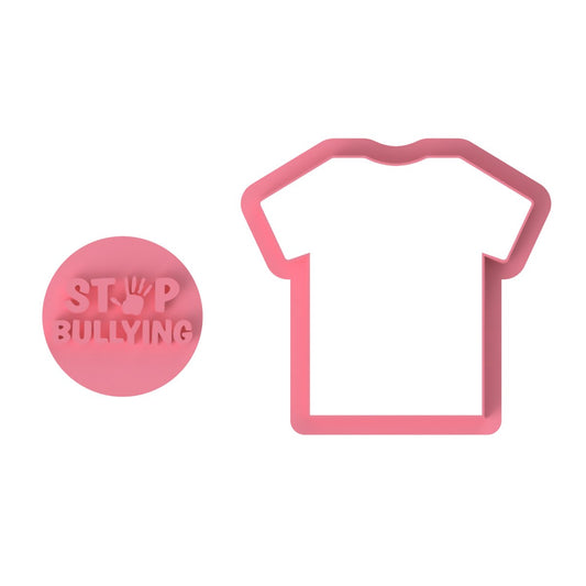 T-Shirt with Stop Bullying - Chickadee
