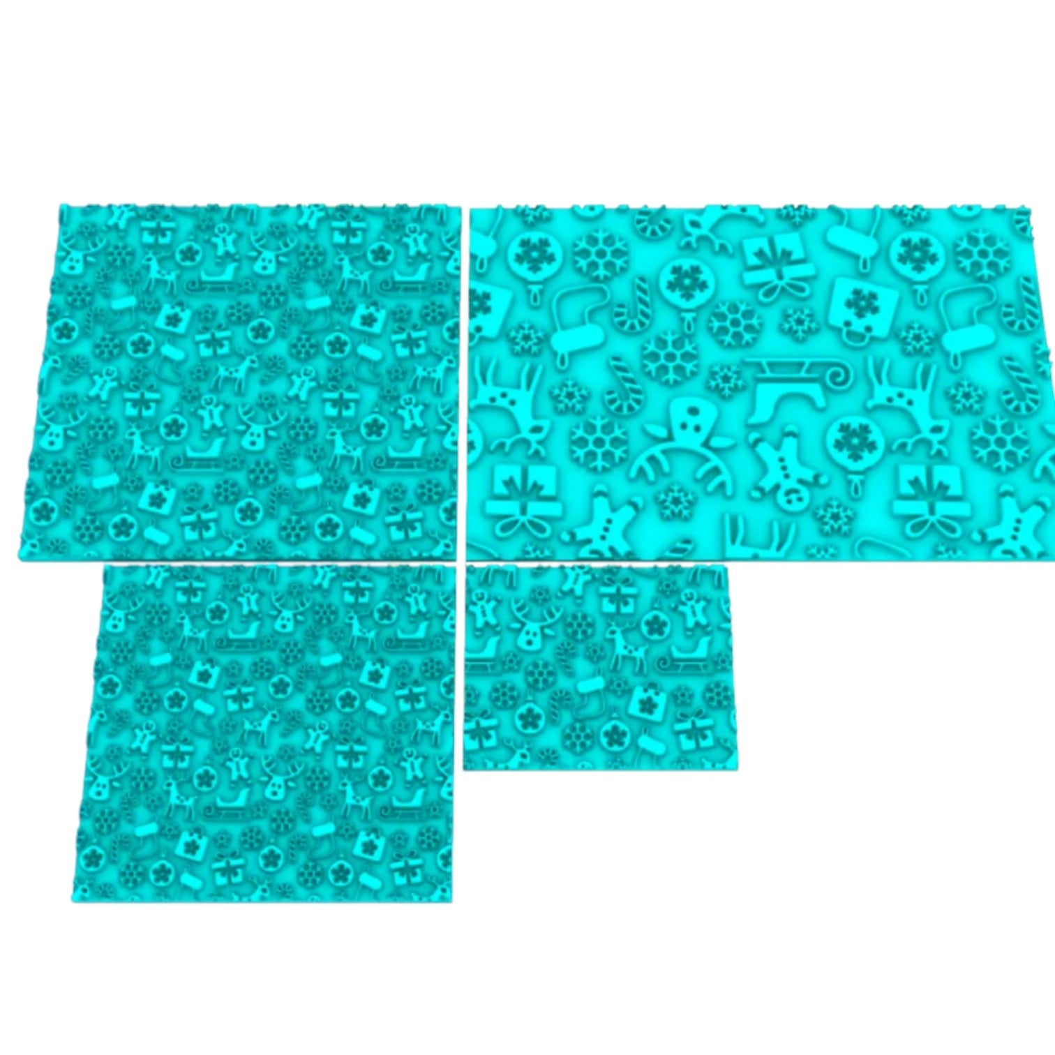 Textured Roller Big - Christmas V1 - Chickadee