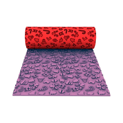 Textured Roller Big - Christmas V2 - Chickadee