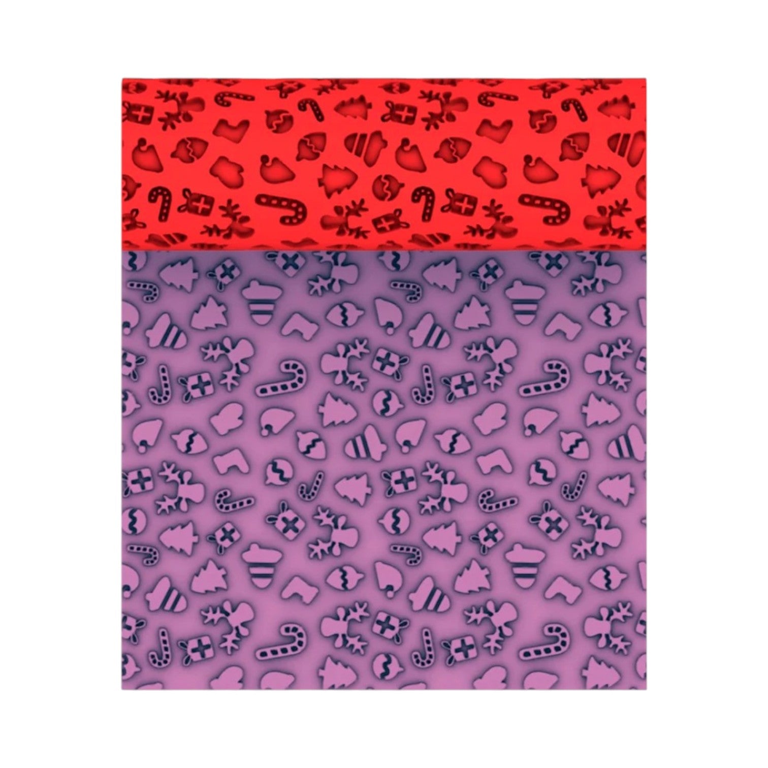 Textured Roller Big - Christmas V2 - Chickadee