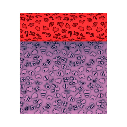 Textured Roller Big - Christmas V2 - Chickadee