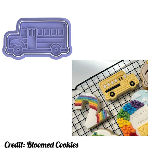 Cocomelon School Bus cutter and stamp