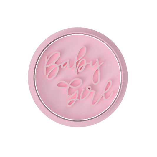 Baby Girl Stamp V3 only - Chickadee