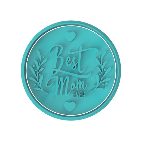 Best Mom Ever V1 - Stamp only - Chickadee