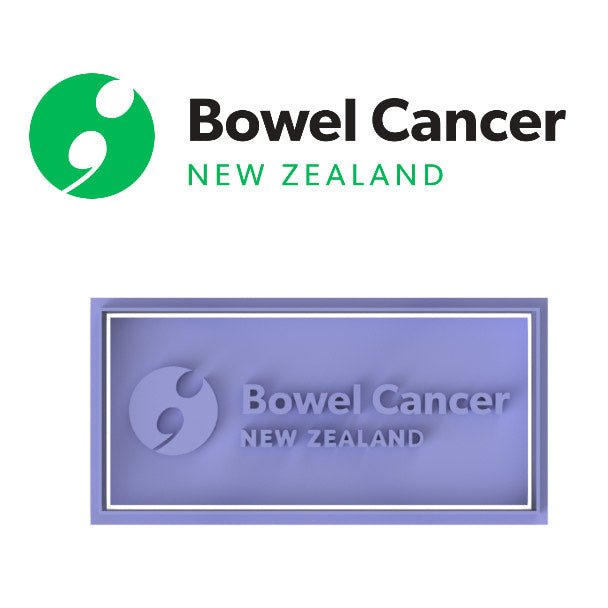 Bowel Cancer V2 Cutter and Stamp - Chickadee