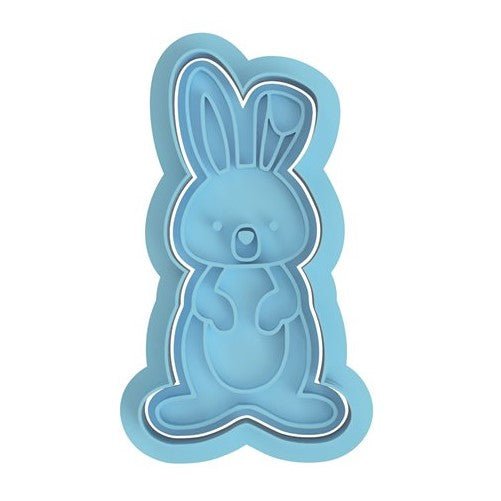Bunny Cutter and Embossed stamp - Chickadee