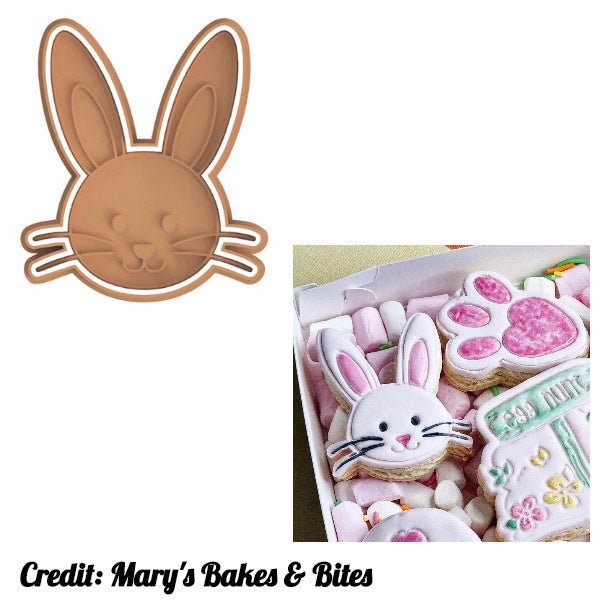 Bunny Face V1 Cutter and Stamp - Chickadee