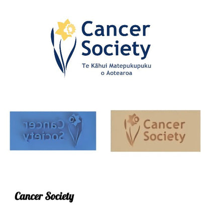 Cancer Society Cutter and Stamp - Chickadee