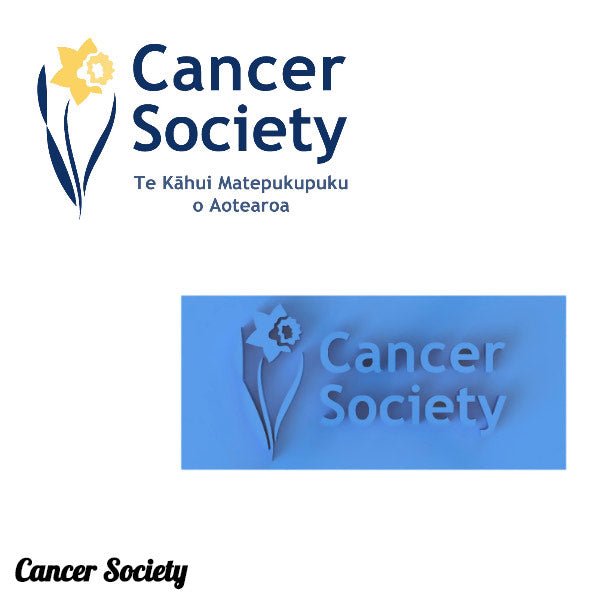 Cancer Society Cutter and Stamp - Chickadee