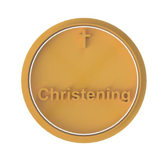 Christening Stamp only - Chickadee
