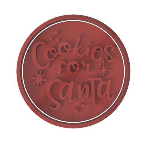 Cookies for Santa stamp only - Chickadee