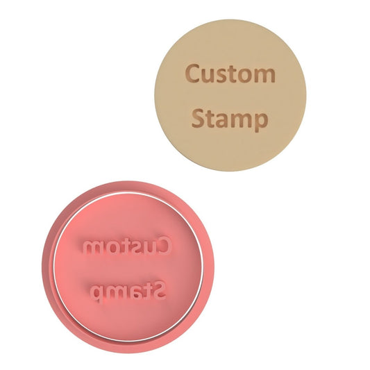 Custom Design Cutter and Stamp - Chickadee