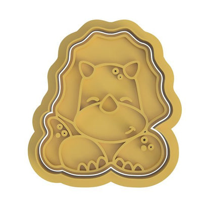 Cute Dinosaur V2 Cutter and Embossed stamp - Chickadee
