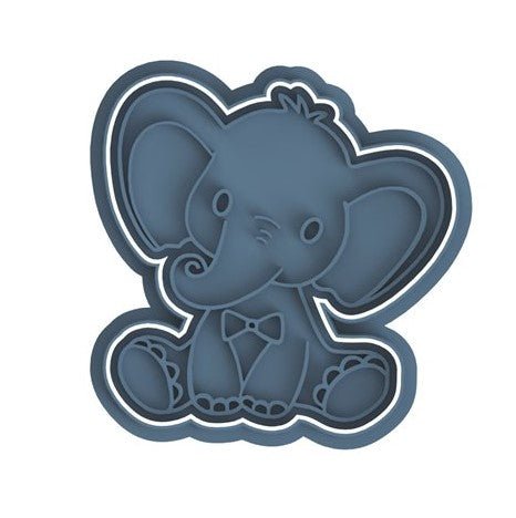Elephant V3 Cutter and Stamp - Chickadee