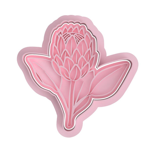 Flower Protea V2 cutter and stamp - Chickadee