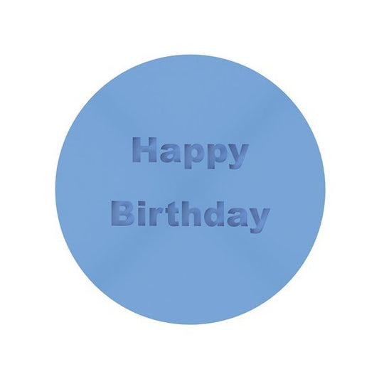 Happy Birthday V4 stamp only - Chickadee
