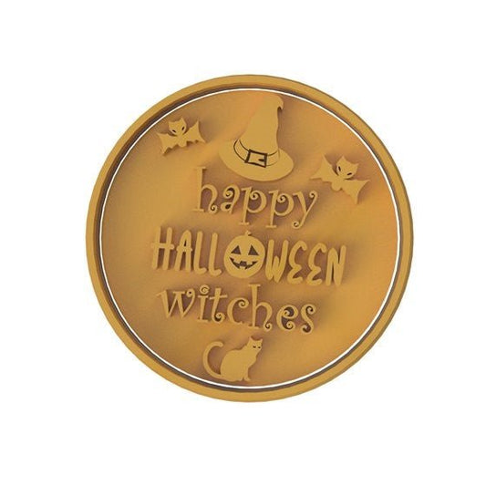 Happy Halloween Witches - Chickadee