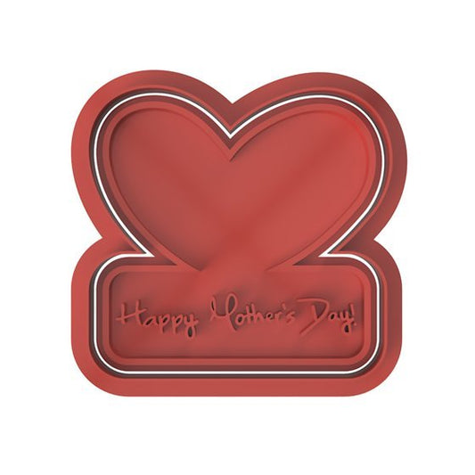 Happy Mother's Day with Heart Cutter and stamp - Chickadee