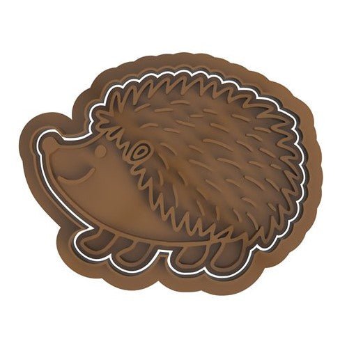 Hedgehog Cutter and Embossed stamp - Chickadee