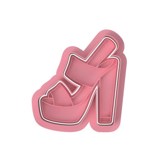 High Heel Shoe V1 Cutter and stamp - Chickadee