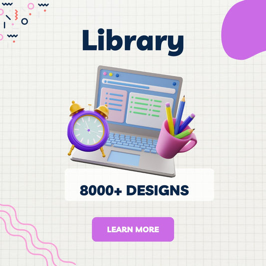 Library Design - CUTTER ONLY - Chickadee